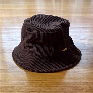 Brown Corduroy Bucket Hat